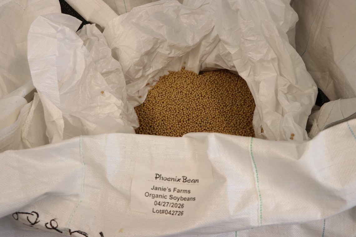 bag of soybeans