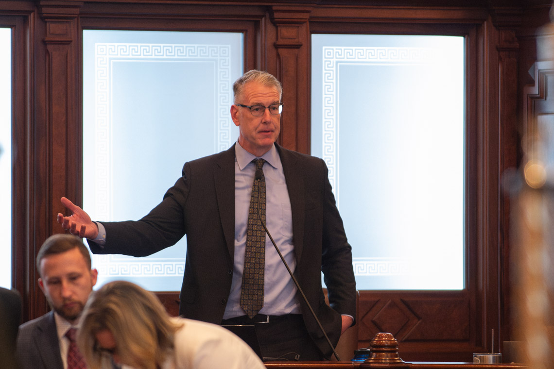 Senate Republican Leader John Curran