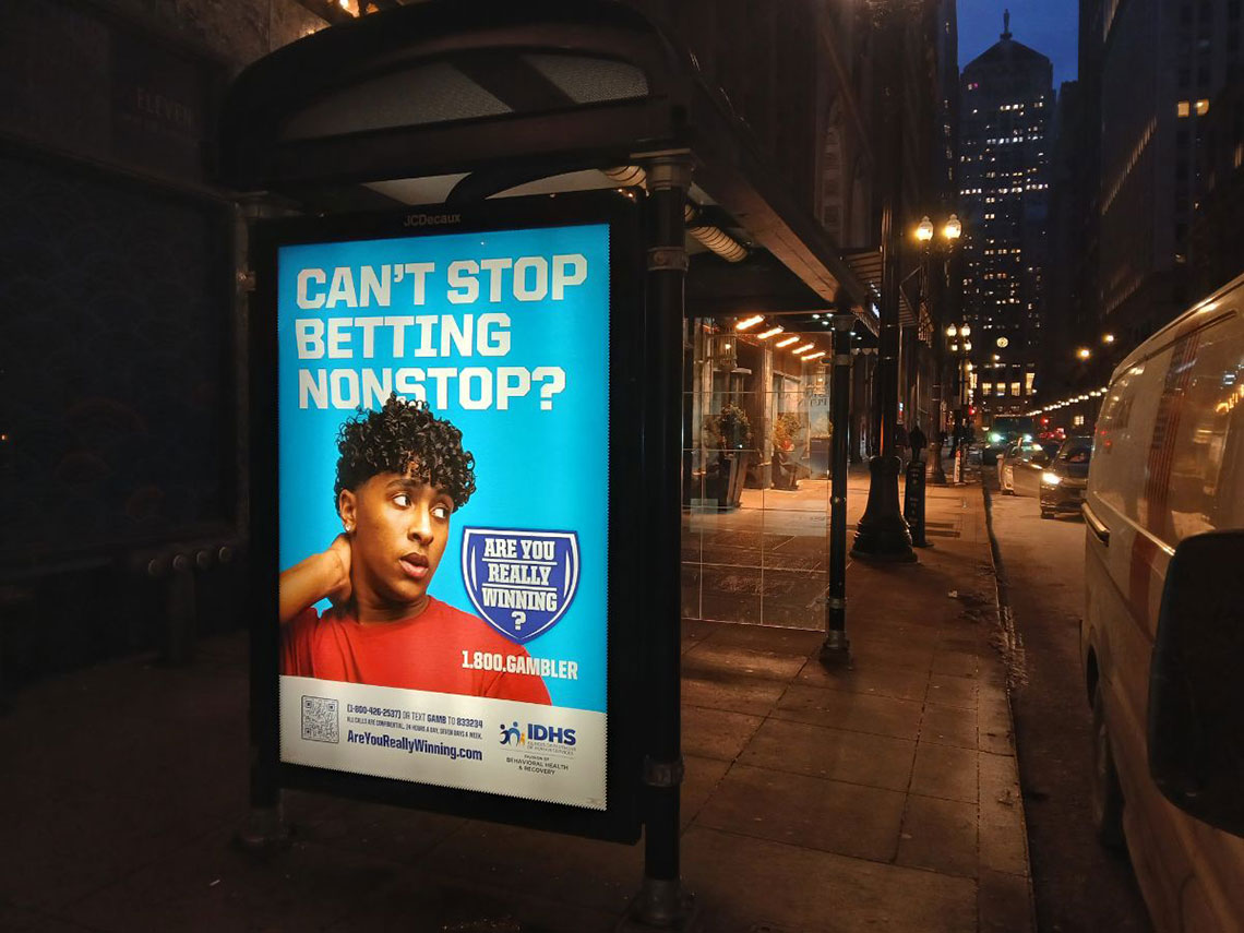 bus stop ad