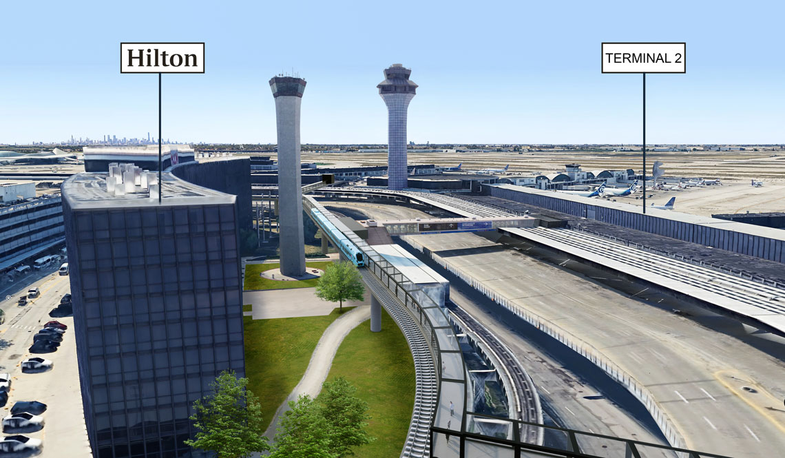 ‘O'Hare Flyer' would whisk travelers between airport, Chicago Loop in 15 minutes